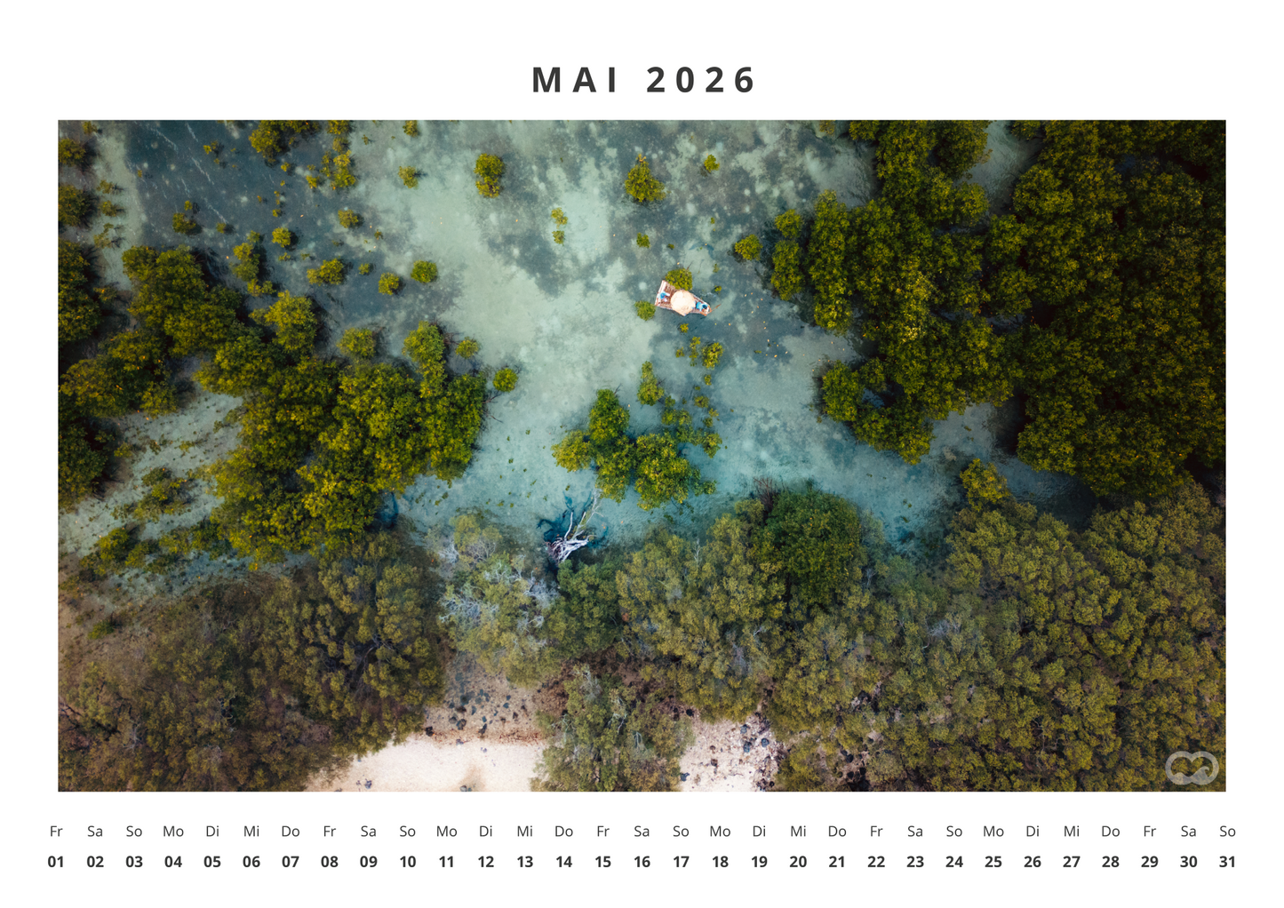 Pro Ocean Kalender 2026 - Limited Edition A3